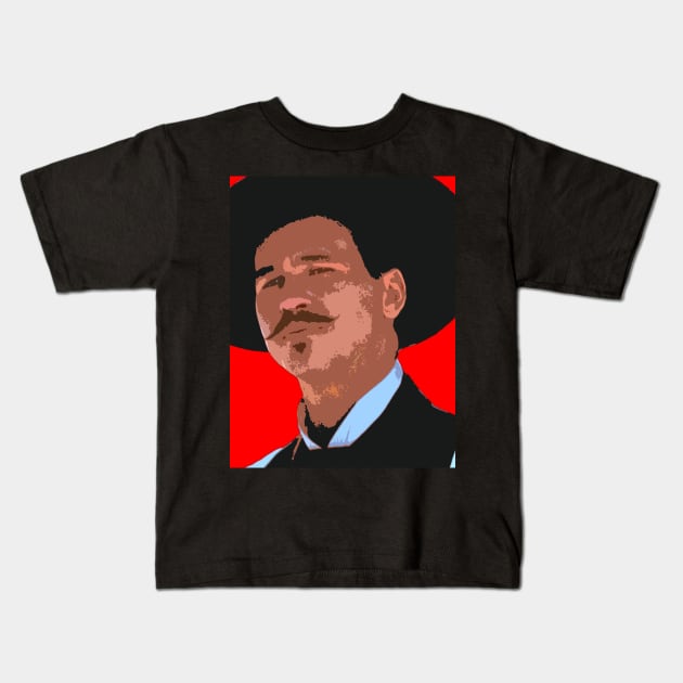 doc holliday Kids T-Shirt by oryan80